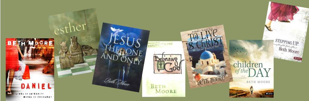 Beth Moore Bible studies