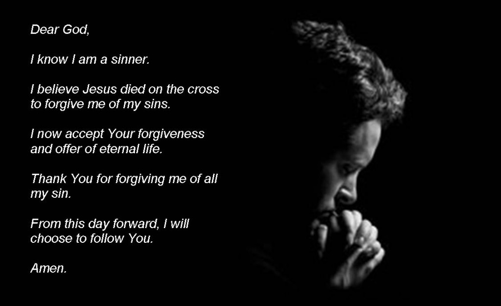 Sinners prayer